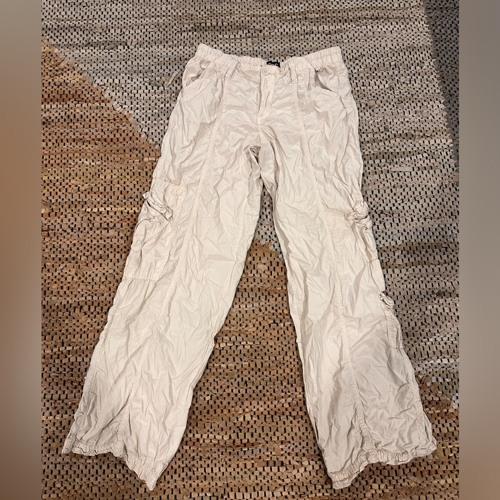 Y2K cargo pants white size M